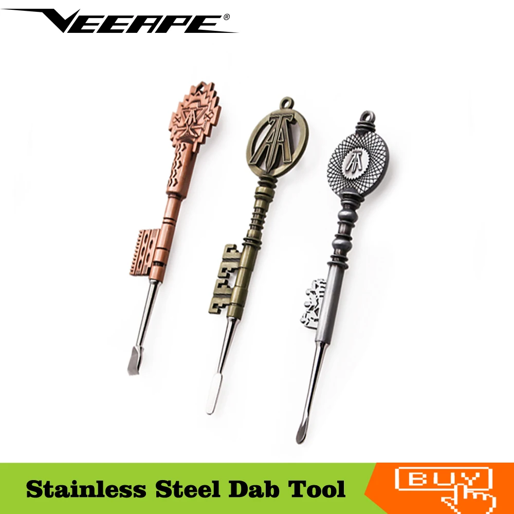 

Veeape 1Pc Stainless Steel Dab Tools Wax dabber Carving Tool Electronic cigarette Accessories for vaporizer Vape pen