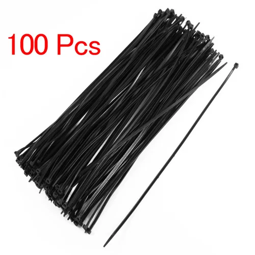Высокое качество " пластиковые кабельные стяжки 100-Pack(черный