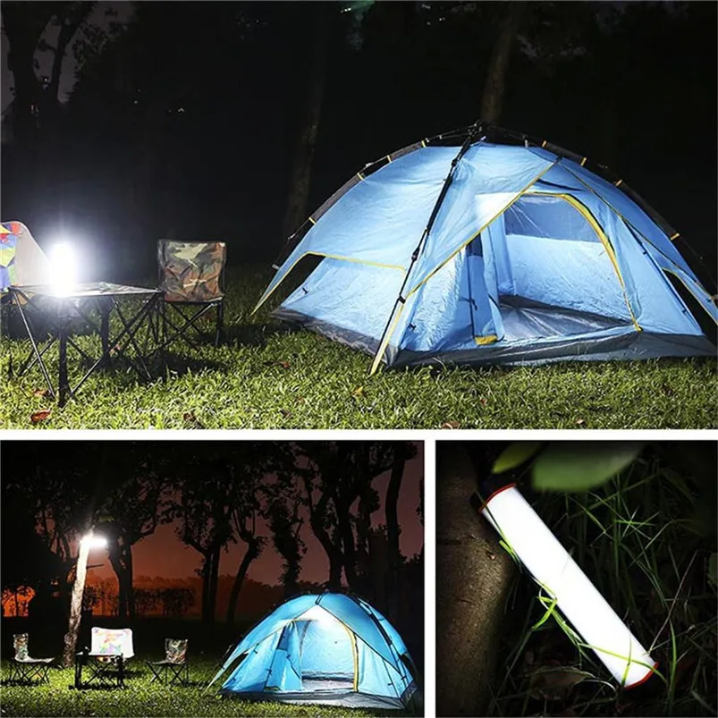 Magnetic Portable Led Lamp USB Rechargeable LED Light Outdoor Camping Tent Mosquito Light IP65 Multifunction Lamparas 40JUN285