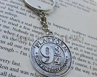 

12pcs/lot HP Platform 9 3/4 keychain