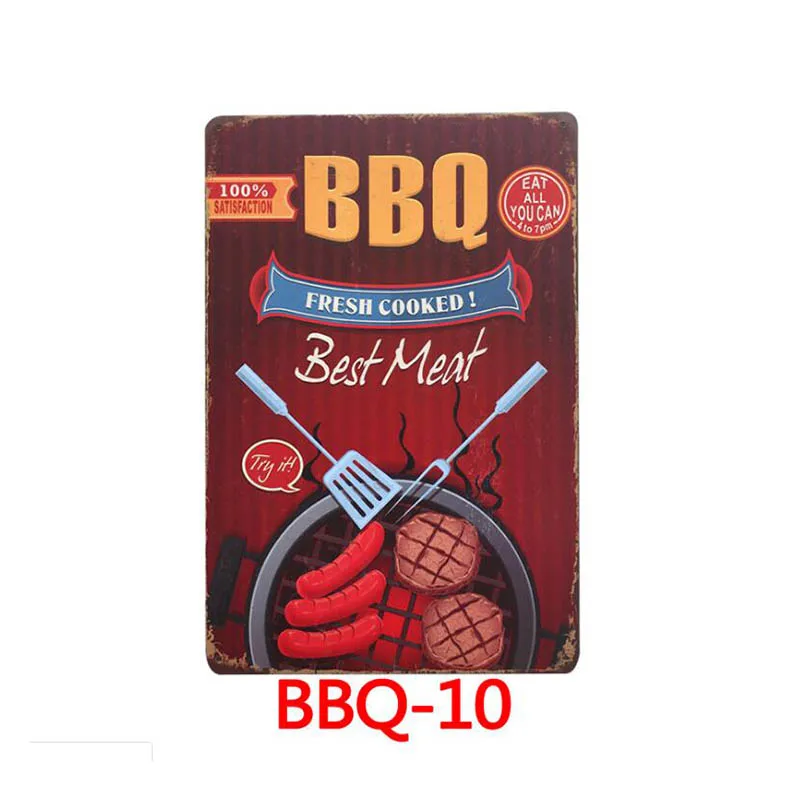 1 шт. DAD'S BBQ металлический плакат табличка винтажная металлическая жестяная вывеска домашний бар Паб декор металлические тарелки пивная Настенная Наклейка художественный плакат металлический подарок