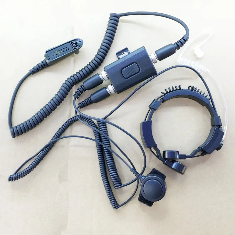 heavy-sensitive-throat-control-adjustable-finger-shoulder-ptt-headphone-for-motorola-gp328gp340gp338-ptx760-etc-walkie-talkie