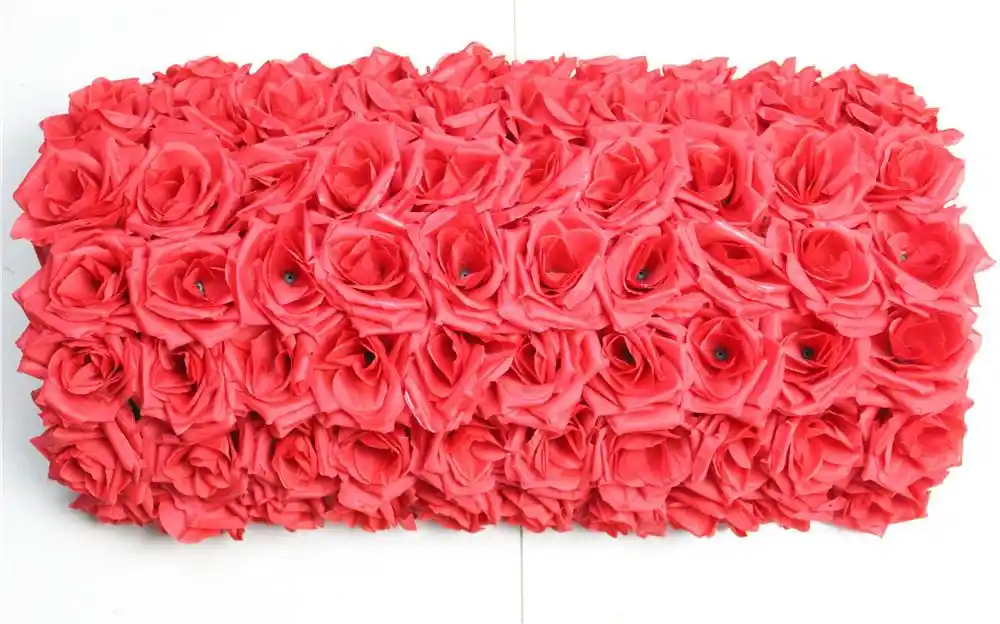 Пластиковая полка в виде лепестков роз красный большой размер|arch decor|road lead flowersflower
