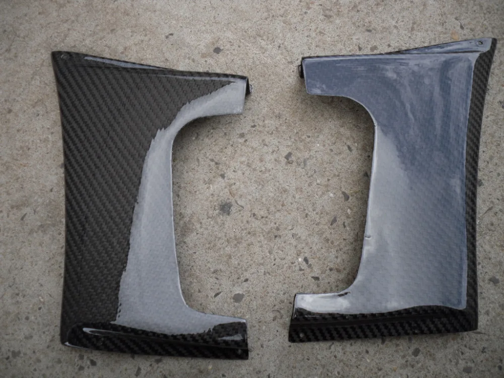 

Front Fender Addons (pair) Varis Style For Lancer Evolution Evo 7 8 9 Carbon Fiber