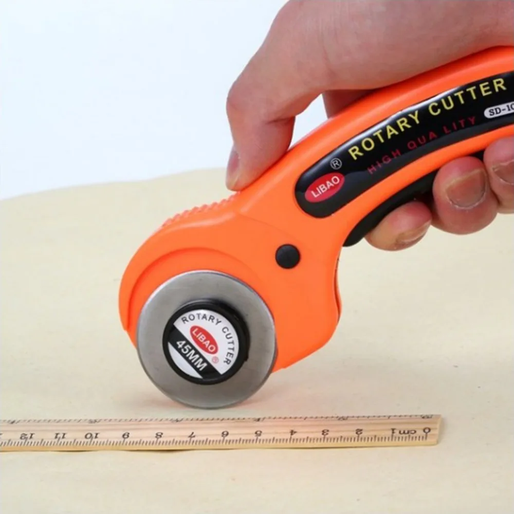

45mm 1PC Rotary Cutter For Sewing Quilting Fabric Cutting Craft Tool without Blades