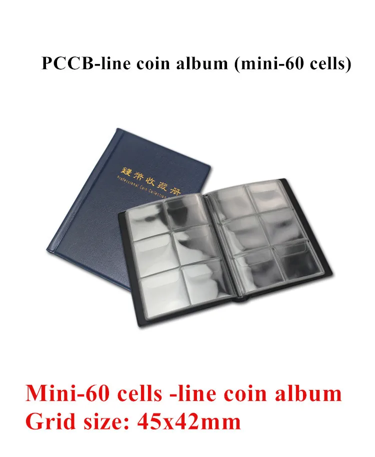 PCCB-line coin album(mini-60 ячеек