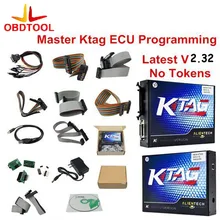 ObdTool NEW KTAG V2.23 Unlimited Version High Quality K TAG Master ECU Programming Tool K-TAG Hardware V7.020 with Free Shipping