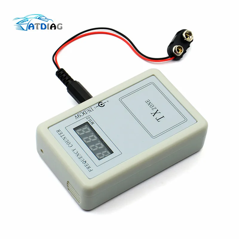 

Free ship Frequency Counter Indicator Detector Cymometer Remote Control Transmitter Frequency Meter Scanner Wavemeter 250-450MHZ