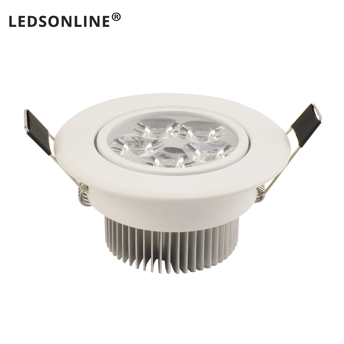 

3W 4W 5W LED Downlight Dimmable White 10pcs/Pack Indoor Lighting Driver Included Full Aluminum Home Store Office Hotel light