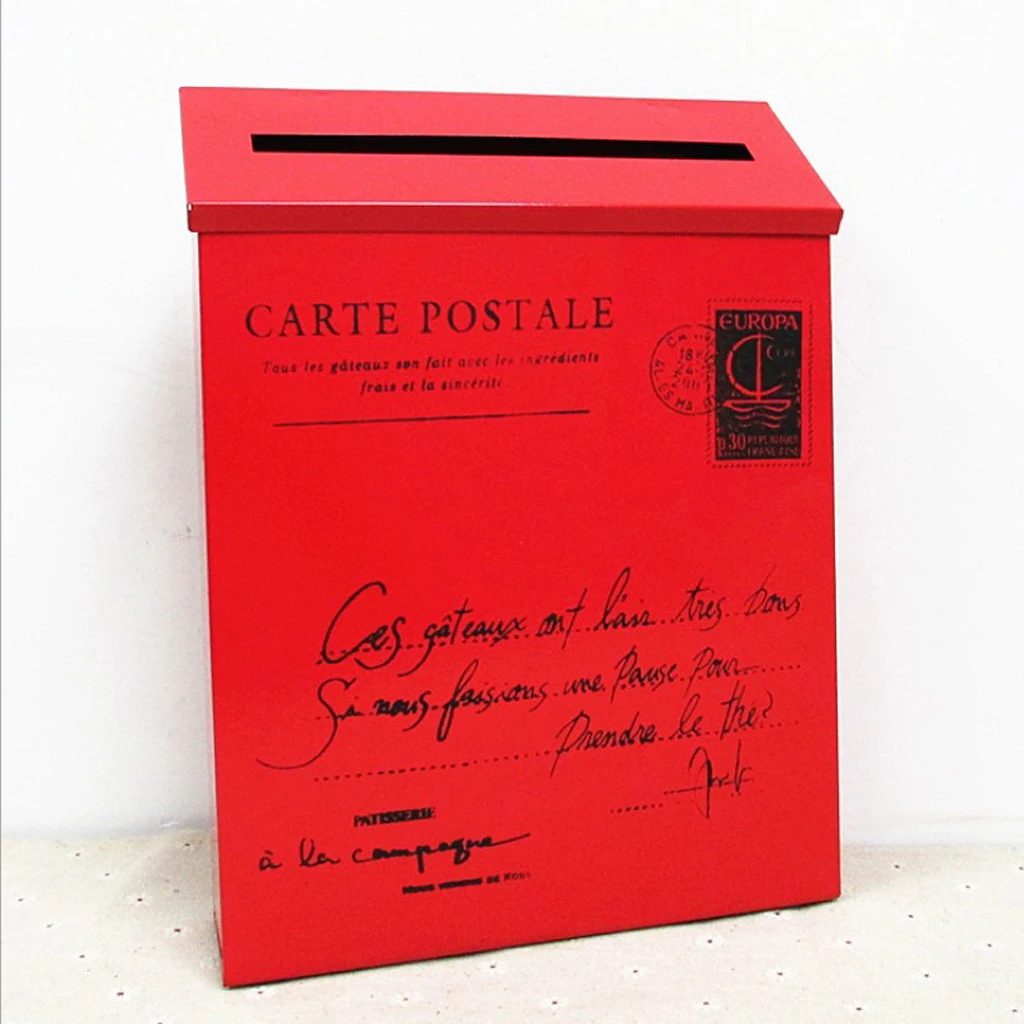 Вилла настенный почтовый ящик журнал держатель коробка-домашний офис б/у ворота Висячие Deocr