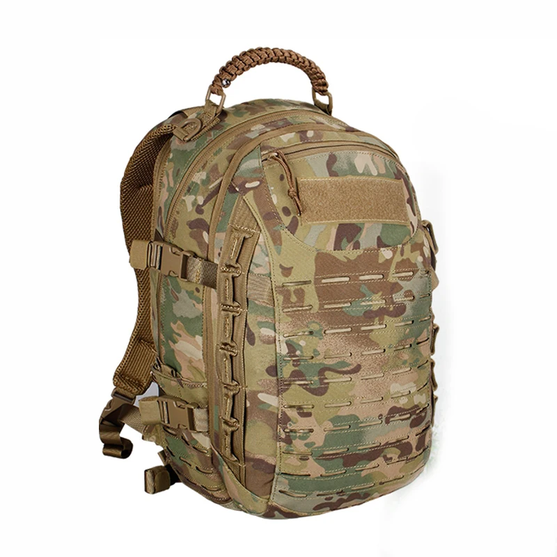 Bolsa de Caça ao ar Corte a Laser Tático Militar Mochila Caminhadas Livre Edc Engrenagens Molle Amigos Bolsa 25l Esporte Acampamento Mod. 1257085 8 Cheap Mochilas escal.