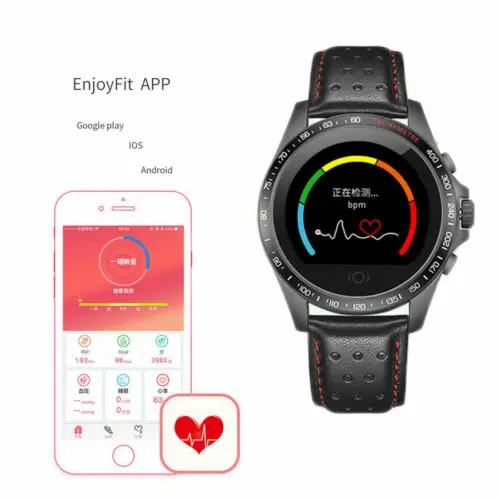 Smart Bracelet Wristband Watch Heart Rate Motion Blood Pressure For Android IOS