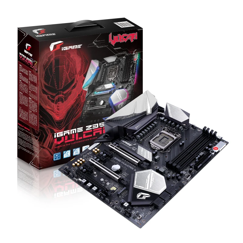 Игровая материнская плата Clorful LGA1151 wifi HDMI DP Z390