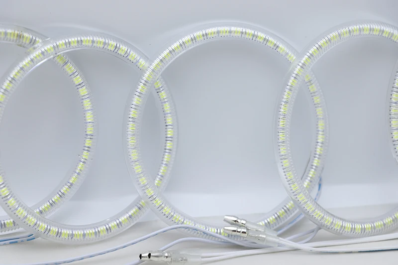 6 шт. супер яркий белый цвет 3528 SMD комплект светодиодов «глаза ангела» дневной ходовой светильник DRL для Alfa Romeo 159 2005-2011 стайлинга автомобилей