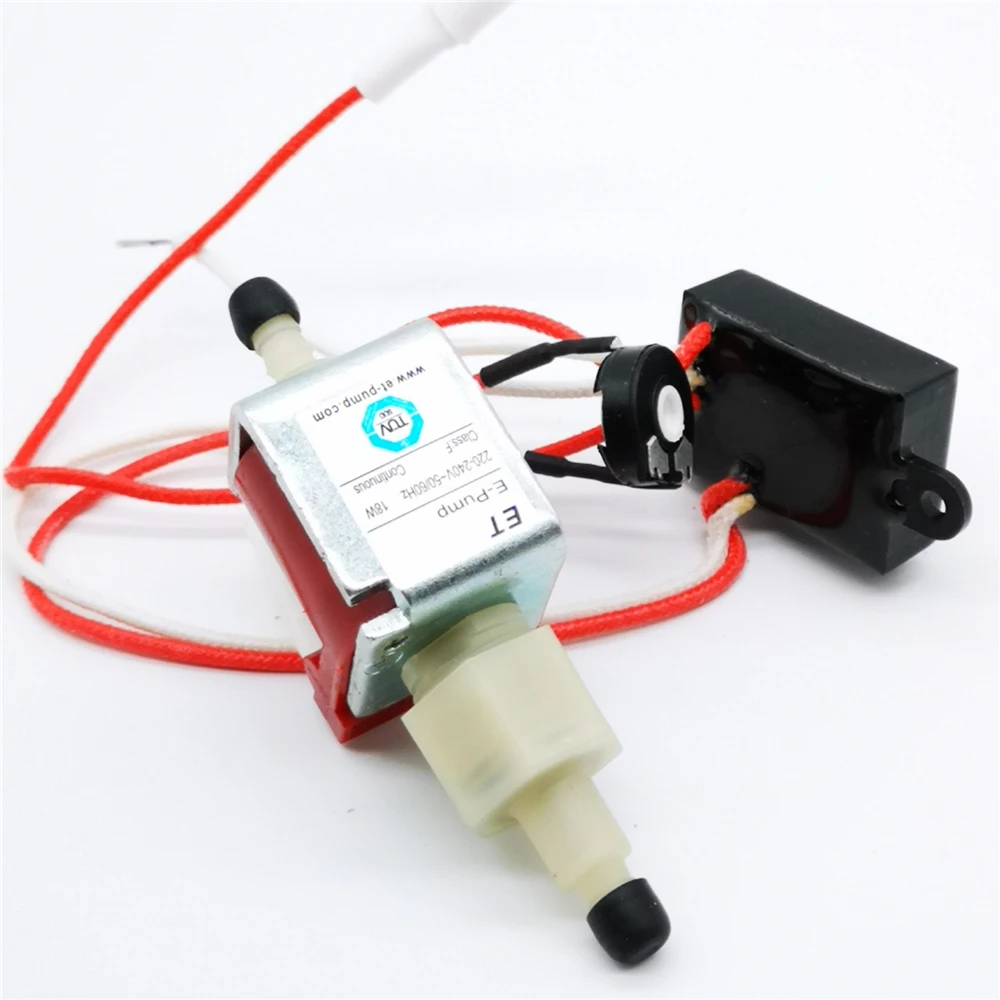 

2PCS/LOT 220V 18W Electromagnetic Water Pump High-pressure Reciprocating Piston Pump for Household Appliances Medical Devices