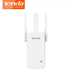 Tenda A12 300 Мбит/с беспроводной маршрутизатор Wi-Fi ретранслятор Range Extender усилитель сигнала 3 антенны полный дом Обложка расширитель