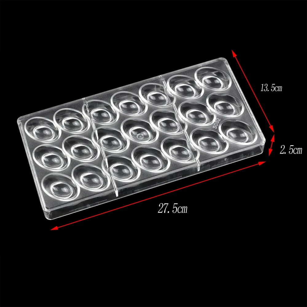 21 полостей 3D слитки форма поликарбонатовый для шоколада форма для тортов кухня Выпечка DIY кондитерский инструмент