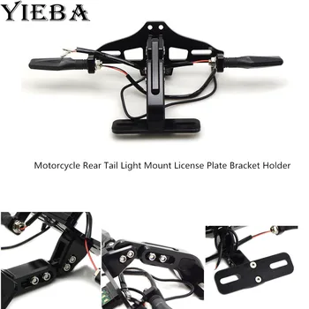 

Aluminum CNC Motorcycle Rear Tail Light Mount License Plate Bracket Holder FOR BMW G650GS G650 Sertao F650CS SCARVER F650CS