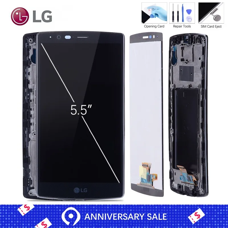 

Dual SIM 5.5"2560x1440 Display For LG G4 H818 LCD Display Touch Screen and Digitizer H818P for LG G4 Screen Replacment