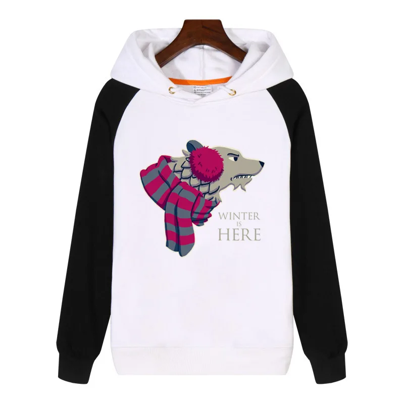 

Winter is Here Hoodies men women Sweatshirt winter Streetwear Hip hop Hoody Hoodie Tracksuit Sportswear GA794