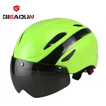 

new bicycle helmet with windproof lens helmet size L Cycling Helmet ultralight Mountain bike Road helmet