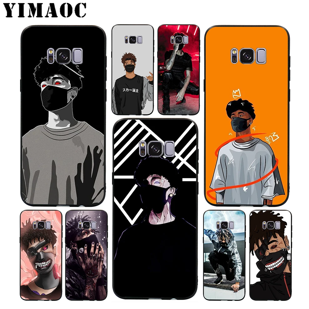 Мягкий чехол YIMAOC Scarlxrd J Bad boy для Samsung Galaxy S10 S10e S9 S8 A6 Plus S7 S6 Edge A7 A5 A3 J6 Note 9 8 |