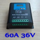Best Price as low as $115.98 60A 36V Solar Controller 36V panel Battery Charge Controller Solar Home system indoor use LCD 60 Amps Solar Charge Controller