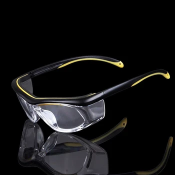 

2020 Work Safety Goggles Anti-Splash Wind Dust Proof Protective Glasses Optical Lens Frame for Research Cycling Eyes Protector