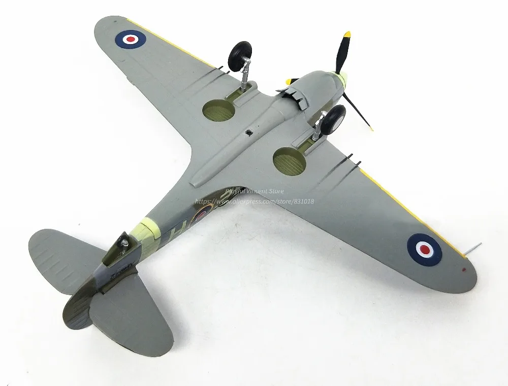 1: 72 мировая война II британская P-40B модель бойцов африканская battlefields трубач, готовый продукт 37207 Коллекционная модель