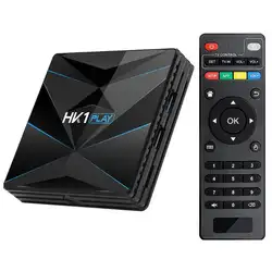 H1 Play tv Box Android 9,0 Amlogic S905X2 2 ГБ + 16 Гб WiFi BT4.0 телеприставка