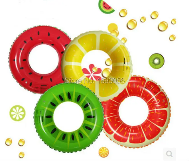 

Inflatable Fruit Lemon Watermelon Pomelo Kiwi Kid Child Swimming Tubes Water Sport Summer Holiday PARTY GIFT Swim Pool Floats