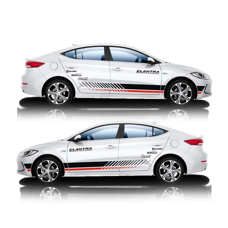  TAIYAO car styling sport car sticker For 2016-2018 Hyundai ELANTRA Mark Levinson car accessories an