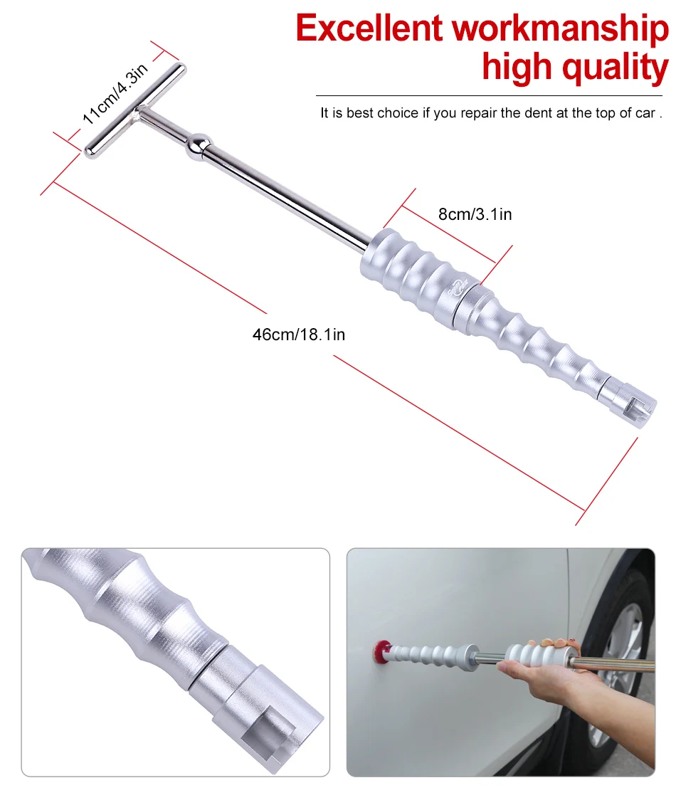 PDR инструментов авторемонтный комплект Paintless Дент Удаление Комплект Авто Дент инструмент для удаления инструмент для правки вмятин клей