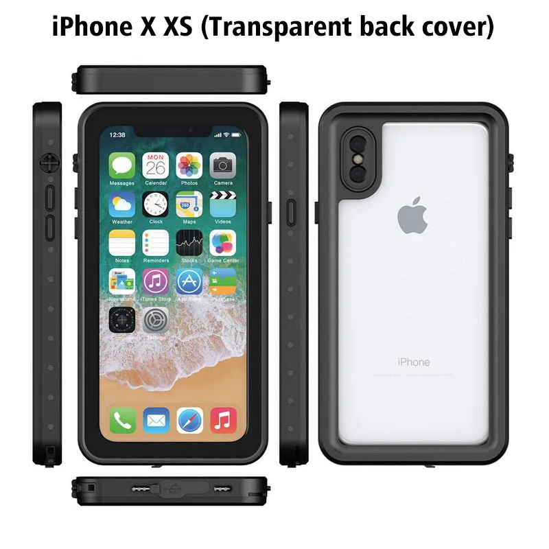 21.100% Waterproof For iPhone 8 Plus Case 8Plus 5.5 4.7 inch Screen Protector For iPhone 7 Case Original Phone Protection Cover