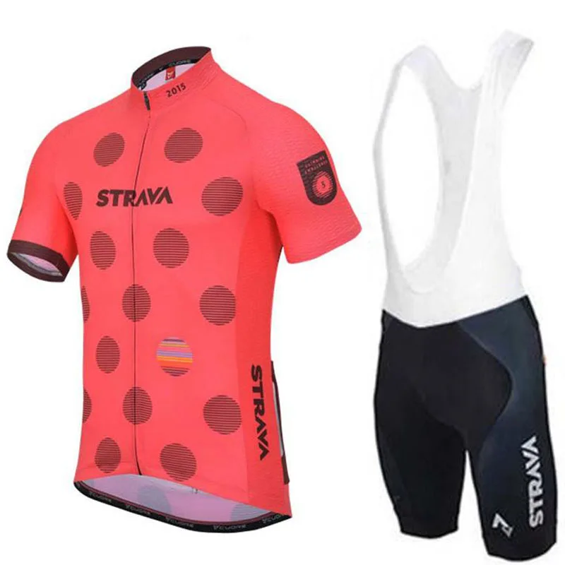 

Cycling Jersey 2019 Summer STRAVA Pro Team Quick Dry bicycle Clothing bib Shorts Set Men Anti UV MTB bike Ropa Ciclismo hombre