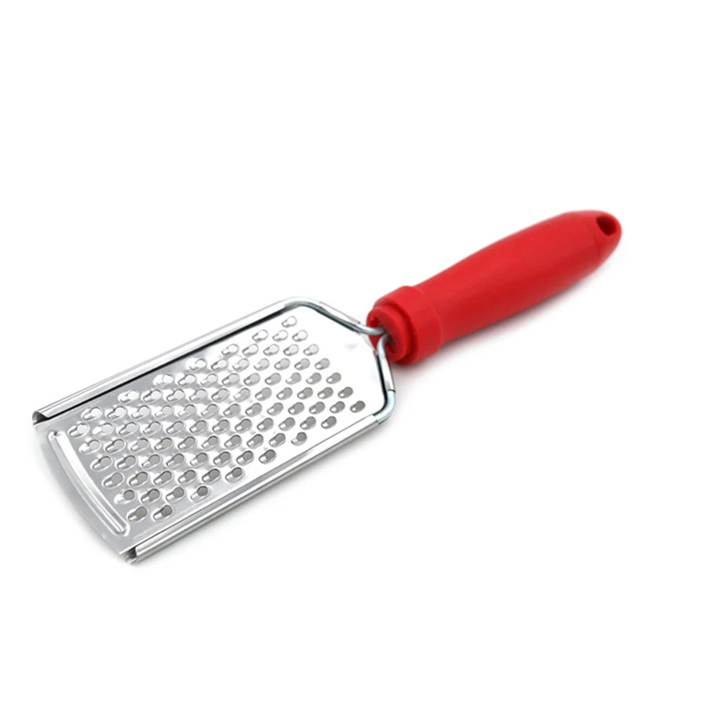 Нержавеющая сталь Нескользящие слайсер для сыра и масла Кухня гаджеты Инструменты Аксессуары - Цвет: Red A