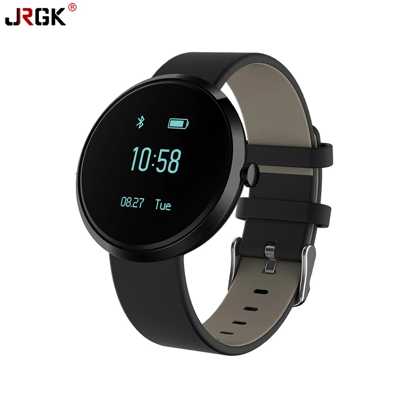 JRGK Smart Bracelet Sport Pedometer Band Heart Rate Tracker Fitness Watch Blood Pressure Monitor Wristband For
