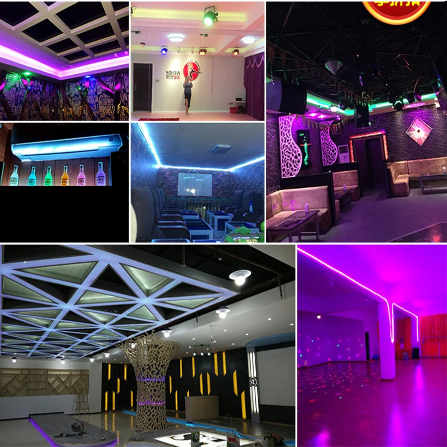 Tiras de Led v + 24key controlador wi-fi Led Ribbon : 5050 60led/m