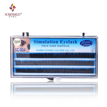 

50 boxes/lot Wholesale Price Soft 0.10mm Thick Single Silk Eye Lashes False handmade Eyelash Beauty Make Up tools