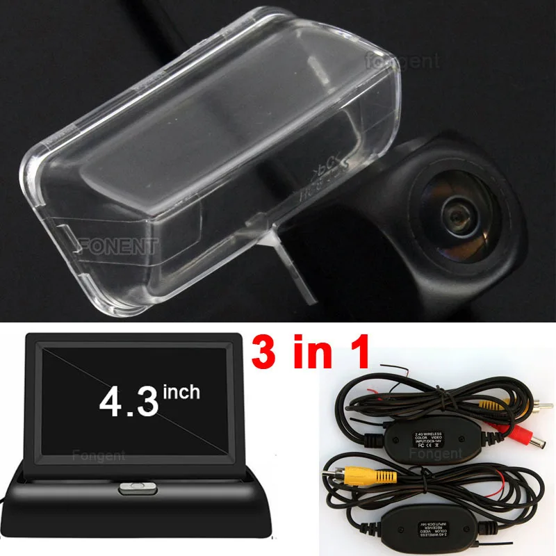 Y8172-AV-Z1-43 Для peugeot 206 307 407 207 Toyota Camry Yaris Verso Corolla Camry Yaris Corolla Vios Verso EZ Citroen DS4 монитор для автомобильной камеры - Название цвета: Y8172-AV-Z1-43