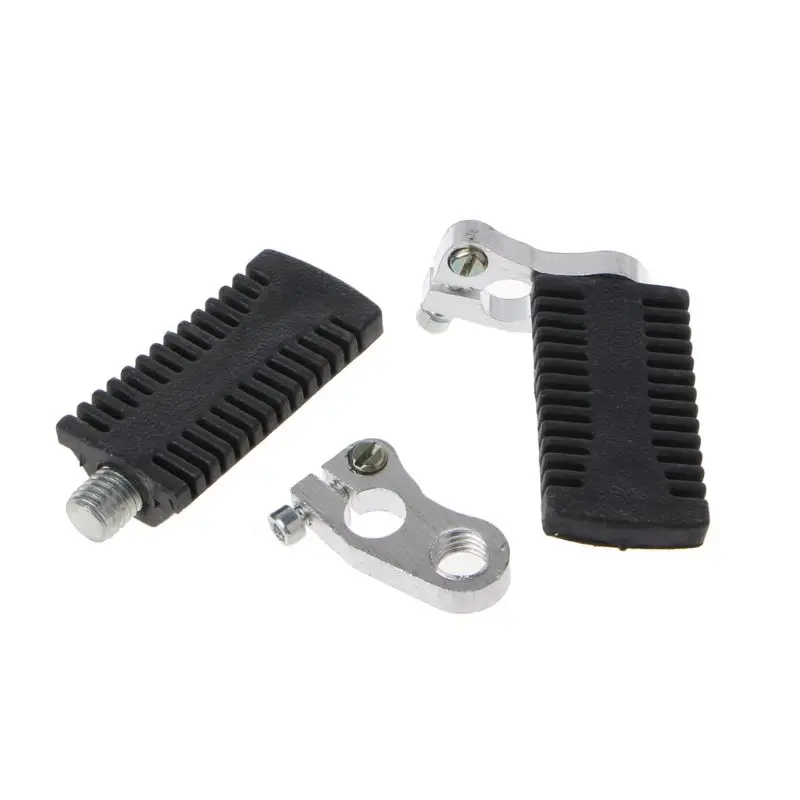 

2019 Motorcycle Pedals Foot Pegs Rest Footrests Footpegs For 47/49cc Pocket Dirt Bike Mini Moto Quad ATV Motorcycle Accessories