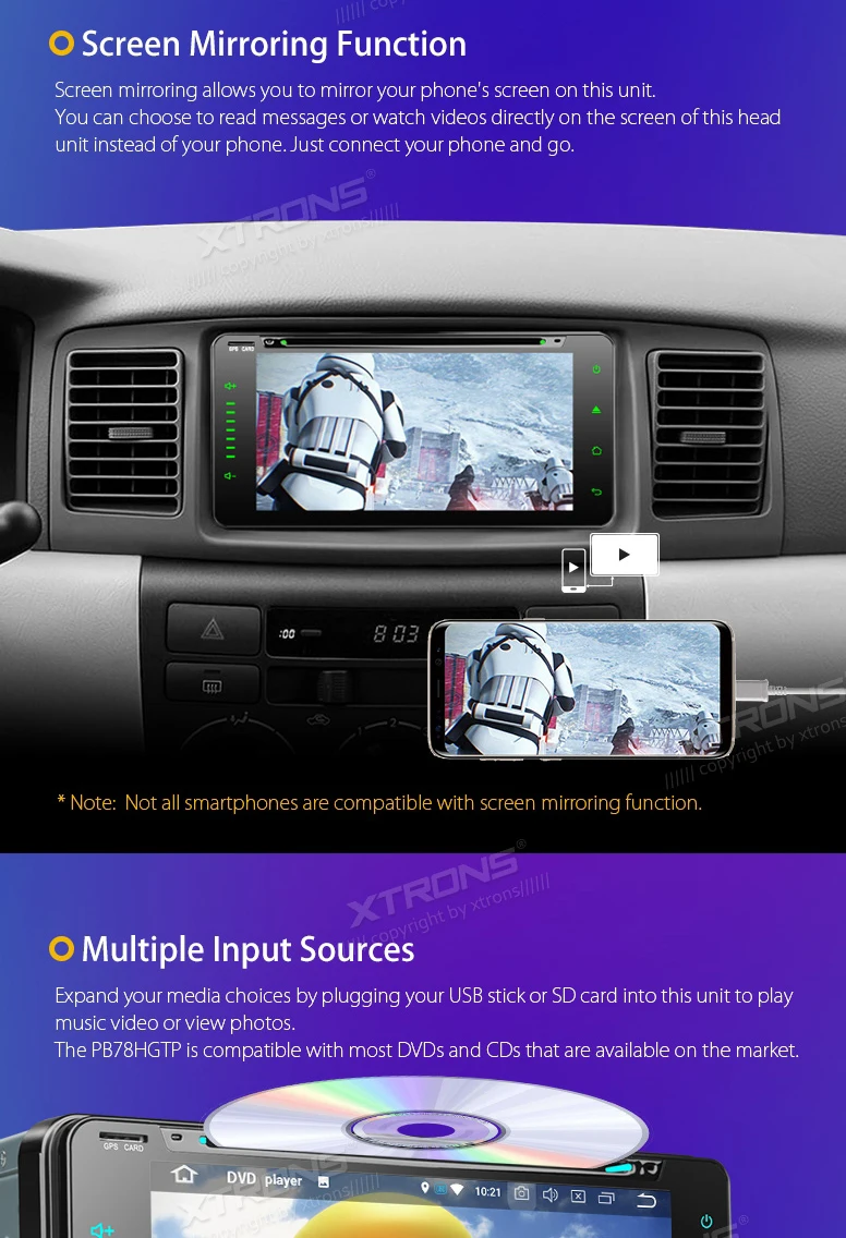 Discount 6.95" Android 8.0 OS Car DVD Multimedia Navigation GPS Radio for Toyota RAV4 2001-2008 & Sequoia 2003-2007 & Terios 2006-2010 10