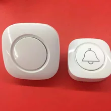 200 м на большие расстояния водонепроницаемый беспроводной дверной звонок светящийся Chime EU/US/UK/AU разъем опционально