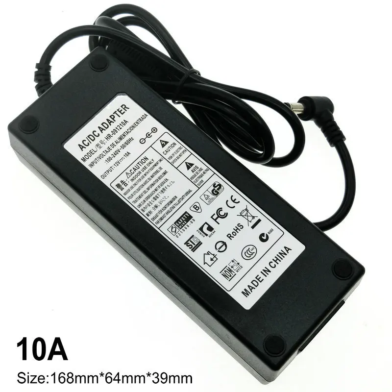 12V 1A 2A 3A 5A 6A 8A 10A AC100-240V преобразователь переменного тока в постоянный, Питание адаптер конвертер Зарядное устройство для Светодиодные ленты светильник 5050 5730 2835 3014