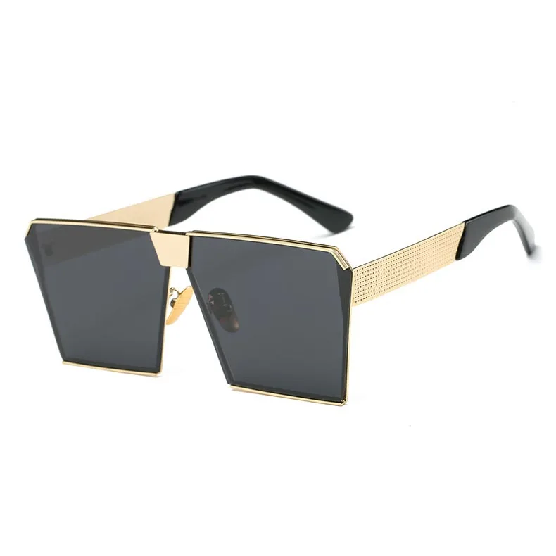 

HDSUNFLY Brand Vintage Style Men Sunglasses Flat Lens Male Eyewear Rimless Square Frame Women Sun Glasses Oculos Gafas