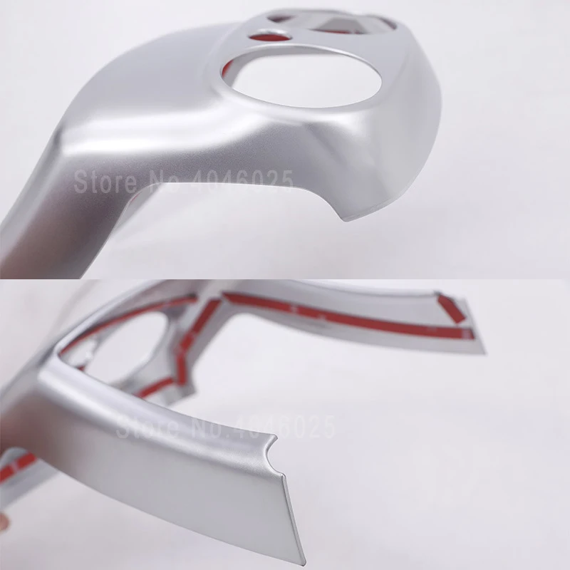 Для Mercedes Chrome ABS задний подлокотник коробка розетка декоративная отделка наклейка