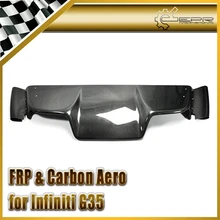 ЭПР Стайлинга Автомобилей Для Nissan 03-08 Infiniti G35 Z33 350Z 2D Coupe JDM Углеродного Волокна TS Стиль Задний Диффузор (с переходником)