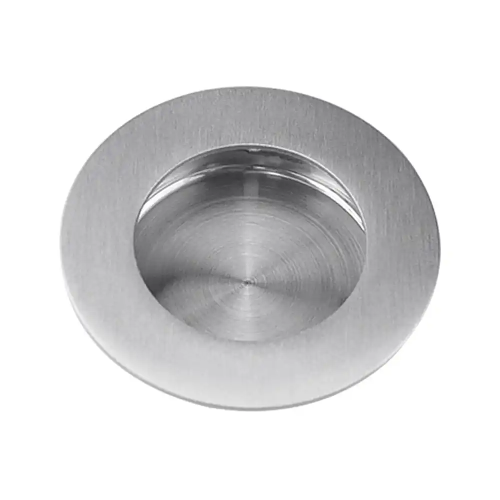 Sliding Cupboard Pulls Recessed Door Knobs Stainless Steel Inset