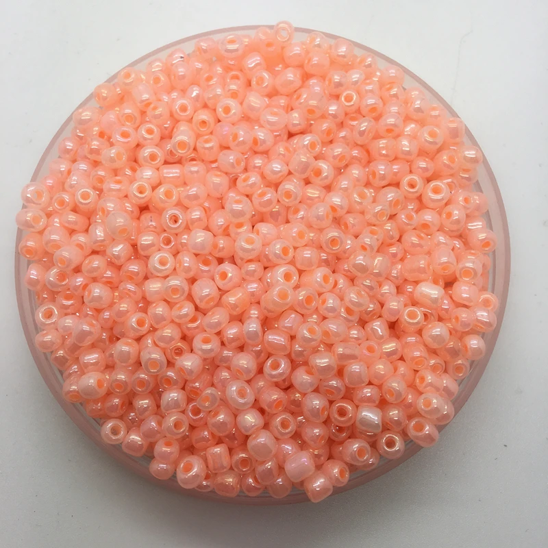 2mm 3mm 4mm Golden Charm Czech Glass Seed Beads DIY Bracelet Necklace For Jewelry Making DIY Accessories