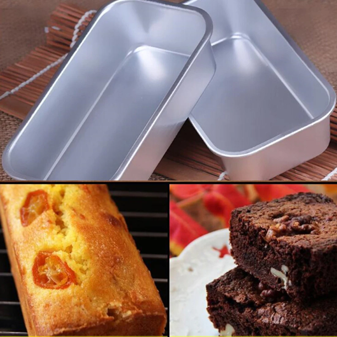 

Large Rectangle Shape Cake Cookie Pudding Jelly Biscuit Mold Tool for Cooking Fondant Bakeware mold Baking Accessories